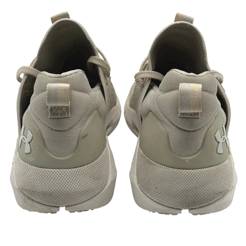 Under Armour Charged Rogue 2 Training Shoes Men's 11.5 Tan Beige 3021457-200 Gym